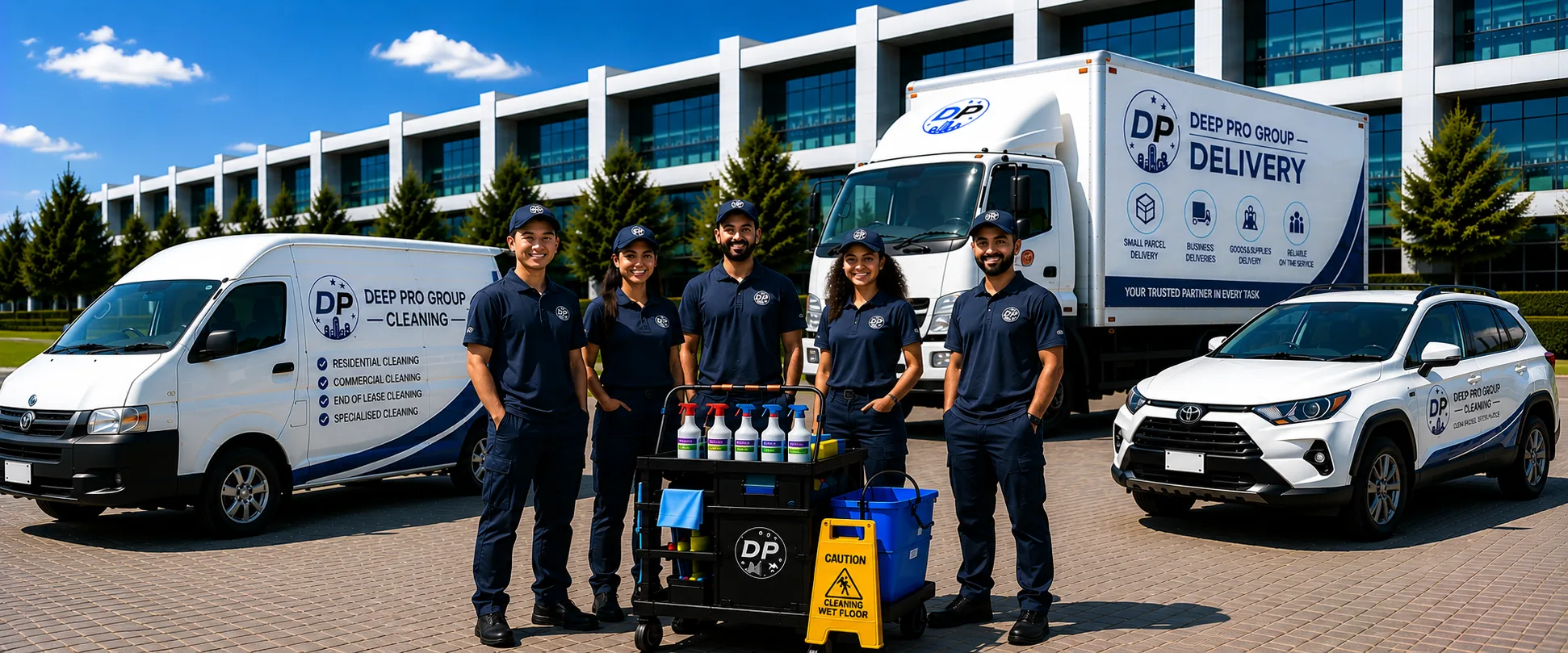 Deep Pro Group careers and recruitment banner